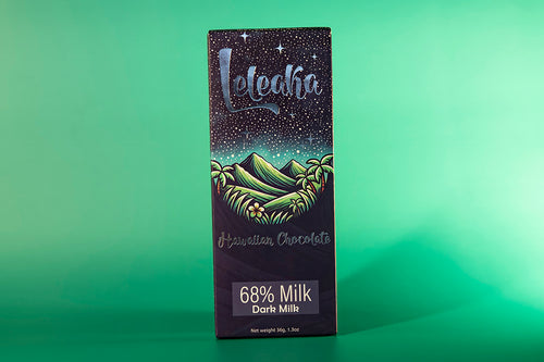 68% Dark Milk Chocolate Bar